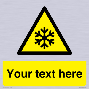 Custom Snowflake Sign